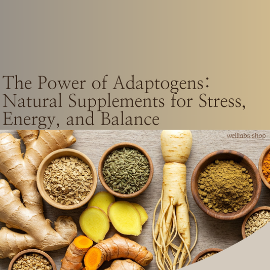 The Power of Adaptogens: Natural Supplements for Stress, Energy, and Balance