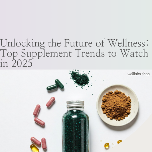 Unlocking the Future of Wellness: Top Supplement Trends to Watch in 2025