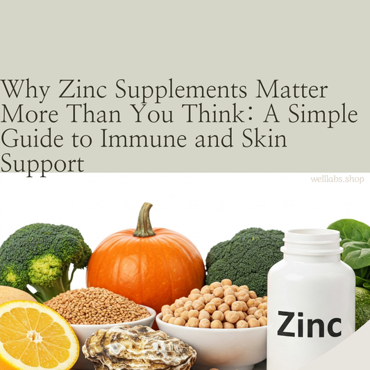 Why Zinc Supplements Matter More Than You Think: A Simple Guide to Immune and Skin Support