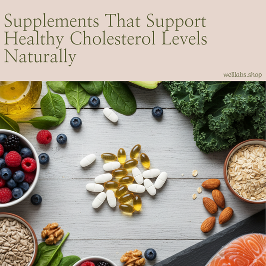 Cholesterol Supplements: Natural Ways to Support Healthy Levels