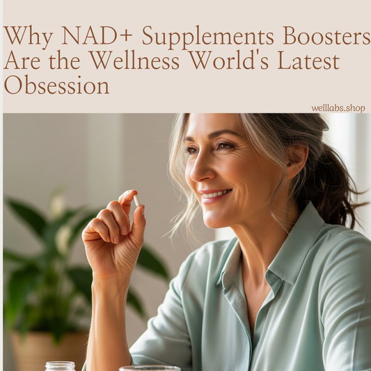 Why NAD+ Supplements Boosters Are the Wellness World's Latest Obsession