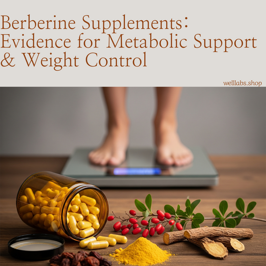 Berberine Supplements: Evidence for Metabolic Support & Weight Control