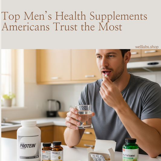 Top Men’s Health Supplements Americans Trust the Most