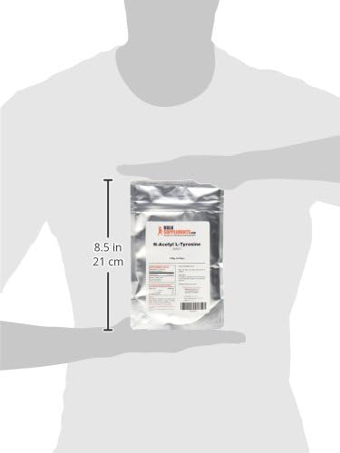 BulkSupplements Pure N-Acetyl L-Tyrosine (NALT) Powder (100 grams)