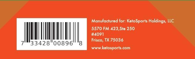 New KetoCaNa GO (Fruit Punch) Single Serve Dietary Ketone Supplement for Physical and Mental Performance, Keto and Paleo-Friendly, Naturally Sweetened and Flavored 16 Stick Packs