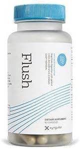 Flush | 60 Capsules | Natural Detox and Cleanser for Gut Health | Digestive System Support | Colon Cleanser & Detox | Nutrient Absorption | Gluten-Free | Dairy Free