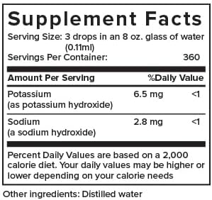 Alkalife pH Booster Drops | The First Patented Alkaline Water Booster to Neutralize Acid & Balance pH for Immune Support, Peak Performance, Detox, Overall Wellness – 1.25oz