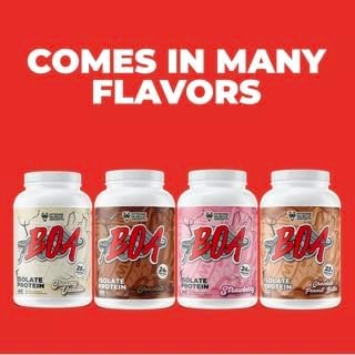 BOA Isolate Protein with Vitamin B6 and Zinc - Low-Sodium Whey Protein Isolate 23g of Protein per Scoop - (Chocolate Peanut Butter - 40 Servings)