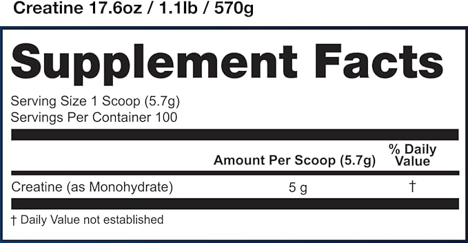 Blueprint by Bryan Johnson - Creatine