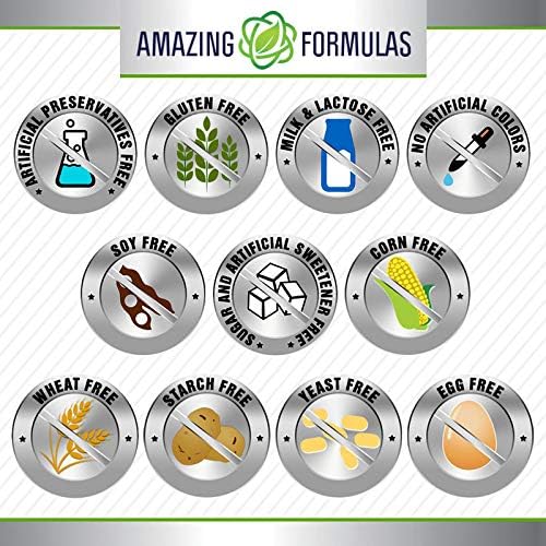 Amazing Formulas Men's One Multiple 150 Tablets | Multivitamin Supplement for Men | Perfect Blend of Vitamins, Minerals, 25 Million CFU Probiotics & More | Made in USA