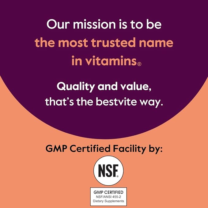 BESTVITE Acetyl L-Carnitine 500mg (240 Vegetarian Capsules) - No Stearates - Vegan - Non GMO - Gluten Free