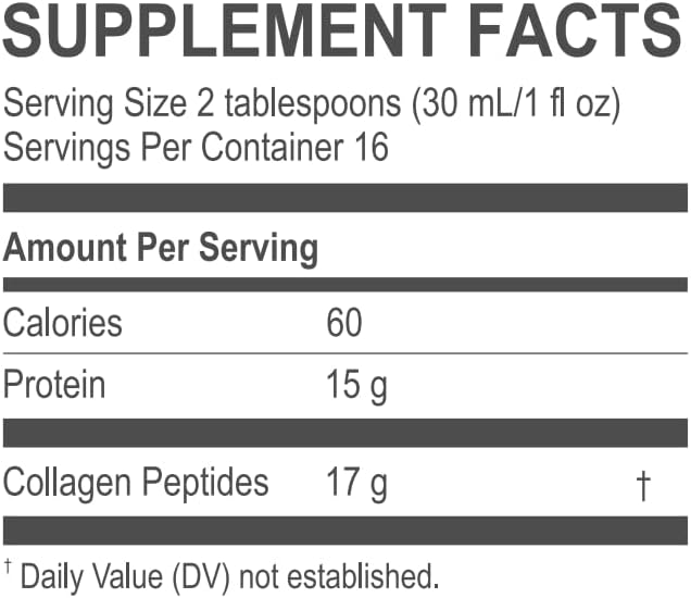 PreProtein 15® Liquid Collagen Predigested Protein, Used by Hospitals, Doctor Recommended, 15g Protein per Serving, Sugar-Free, All Amino acids, for bariatric, Wound Care, Dialysis Support (Cherry)