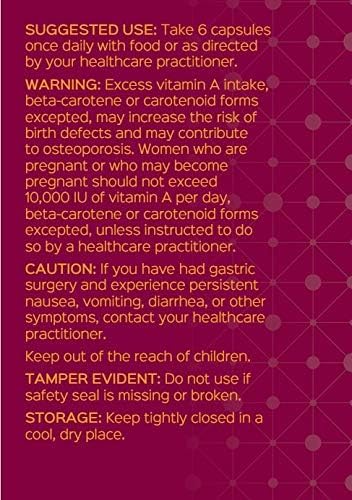 Bariatric Advantage Multi Formula Without Iron, High Potency Daily Multivitamin for Bariatric Surgery Patients with 22 Essential Vitamins and Nutrients - 540 Capsules