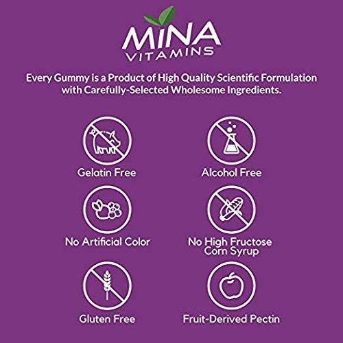 Halal Vitamins for Adults - Gummy Multivitamin for Men & Women | 11 Essential Vitamins for Overall Daily Health, Natural, Vegetarian, Non-GMO, Gelatin Free, Made in USA, Halal Vitamins - 90 Count