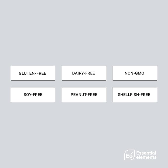 Essential Elements Apple Cider Vinegar Gummies from The Mother - Naturally-Sourced, Vegan ACV with Folic Acid and Vitamin B6 & B12 60 Count