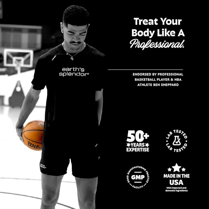 Earth's Splendor Berberine 500mg Capsules, Dietary Supplement, Supports Sugar Metabolism (120ct Bottle, 2 Month Supply) Non-GMO, Vegan-Friendly