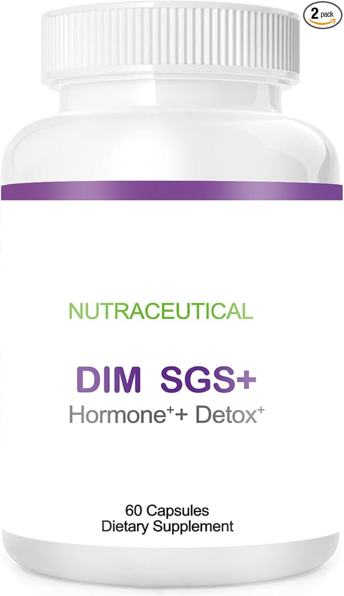 DIM Supplement, dim SGS+ Dietary Supplement (2 Bottles)