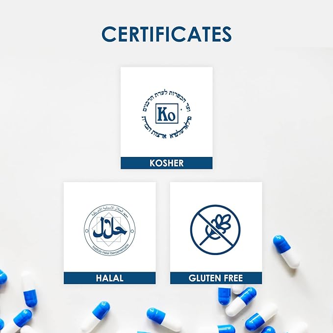 Capsuline Size 000 Empty Gelatin Capsules, Clear - 500 Count | Gluten Free, Kosher, Non-GMO Certified | Pure Bovine Pill Caps for DIY Supplement Filling