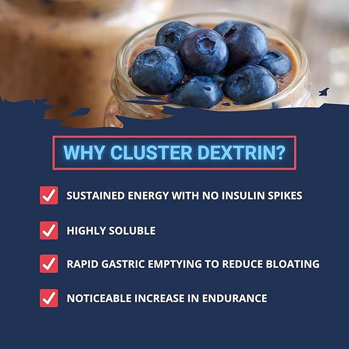 Gaspari Nutrition Glycofuse: Performance and Recovery Carbohydrate, 25g Cluster Dextrin and 1g Electrolyte and Hydration Matrix (Strawberry Kiwi, 30 Servings)