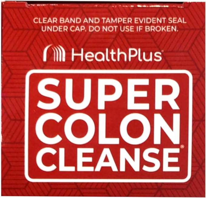 Health Plus Super Colon Cleanse 60 Capsules Each
