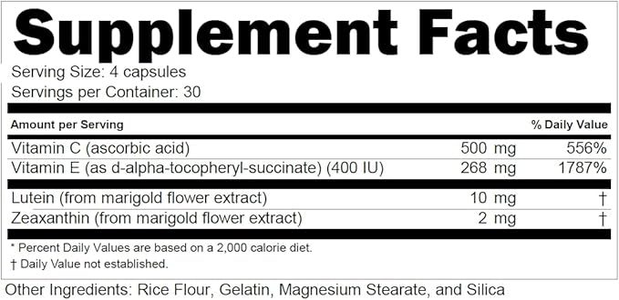 Doctor's Advantage Areds 2 Zinc Free Multivitamin Macular Shield - Areds 2 Formula for Macular Degeneration - Lutein & Zeaxanthin - Comprehensive Eye Health Support - 120 Count