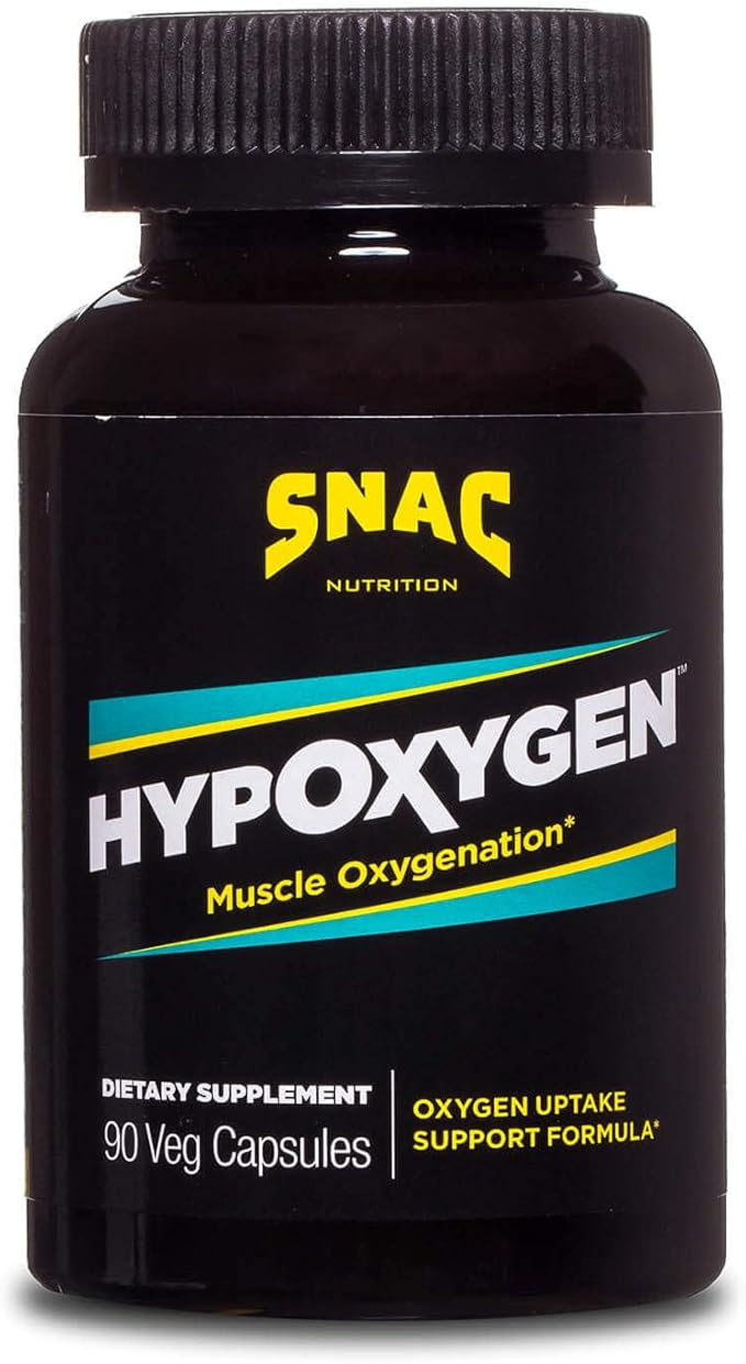 SNAC HypOxygen Muscle Oxygenation Performance Endurance Support Formula, 90 Capsules (45 Servings)