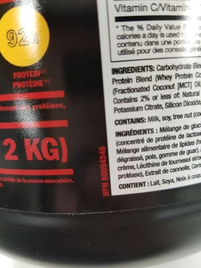 Mutant Mass Extreme Gainer – Whey Protein Powder – Build Muscle Size and Strength – High Density Clean Calories (Jacked Berry Blast, 6 lbs)