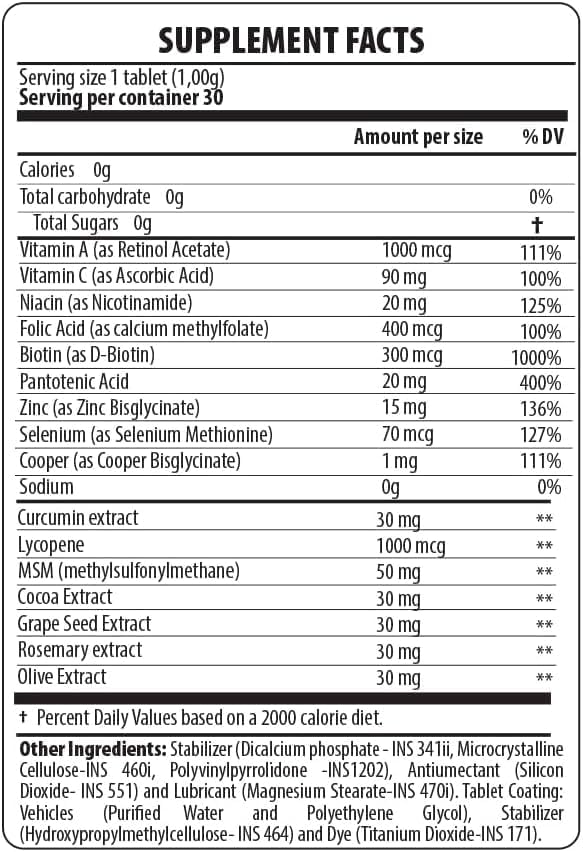 Combo Belt +23 Bariatric Multivitamin and Multimineral and Belt Hair, Nail and Skin (Gastric Bypass, Sleeve Gastrectomy) with Iron - No Flavor - 1 Month Supply