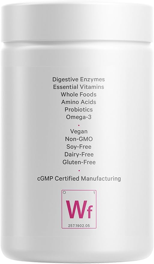 Codeage Women’s Daily Multivitamin, 25+ Vitamins & Minerals, Fermented, Organic Whole Foods, Probiotics Supplement - Vitamin A, Vitamin B, Vitamins C, D, E & K, Omega 3, Zinc – Vegan - 2 Pack