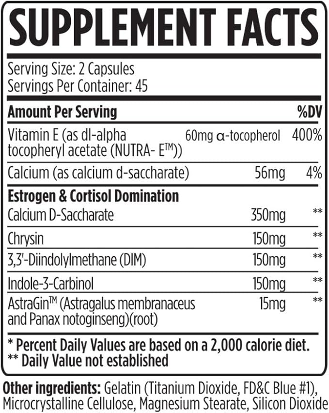 VMI Sports Arima-XD 60 Count, Natural Hormone Balance, Anti- Aromatase Cortisol Blocker for Men and Women, Supplement to Support Balanced Testosterone & Estrogen Hormone Levels On or Off Cycle (90 ct)