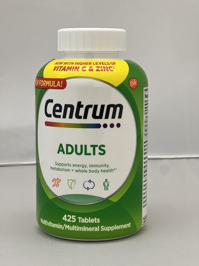 Centrum Silver Adults MultiVitamin - 425 Tablets