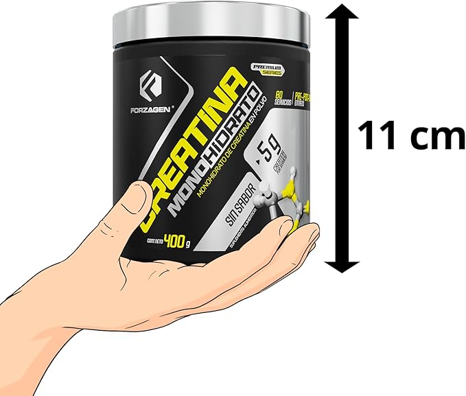 Forzagen Creatine Monohydrate Powder Unflavored - (80 Servings)