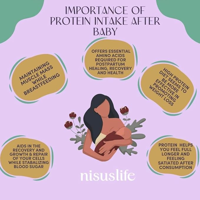 Postpartum & Lactation Journey Protein Powder (16.35 oz, Cinnamon Bun)