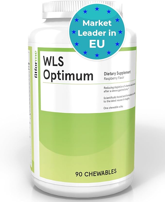 Bariatric Multivitamins After Gastric Sleeve - One a Day WLS Optimum Chewable - 90 Days Supply of Vitamins & Minerals, Scientifically Proven - Last Batch