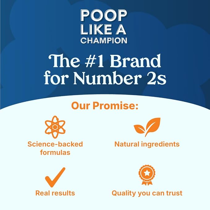 Poop Like a Champion Fiber Gummies – 5g Fiber per Serving, Non-GMO, Vegan, Digestive Support, 60 Pieces per Bottle