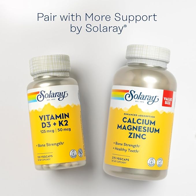 SOLARAY Spectro Multivitamin with Iron - Multi Vitamin with Calcium, Magnesium, Energizing Greens, Herbs & Digestive Enzymes - Digestion, Energy, and Bone Health Support (41 Serv, 250 CT)