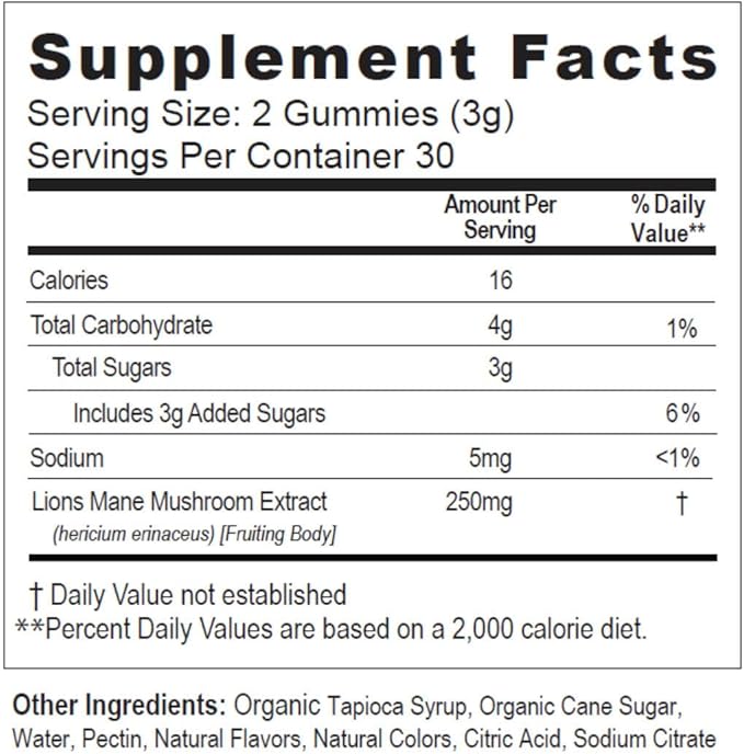 Focus Strawberry (60 Gummies) - Supports Focus and Concentration (1)