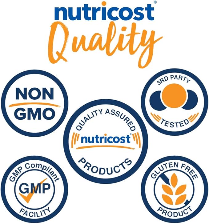 Nutricost DHEA 25mg, 240 Capsules - Gluten Free, Soy Free, Non-GMO, Supplement