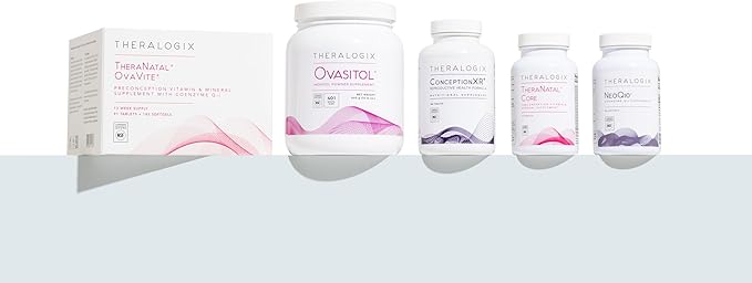 Theralogix NeoQ10 Coenzyme Q10 Supplement - Heart Health & Fertility Support - CoQ10 Fertility Supplement for Men & Women* - NSF Certified - 90 Softgels (90-Day Supply)