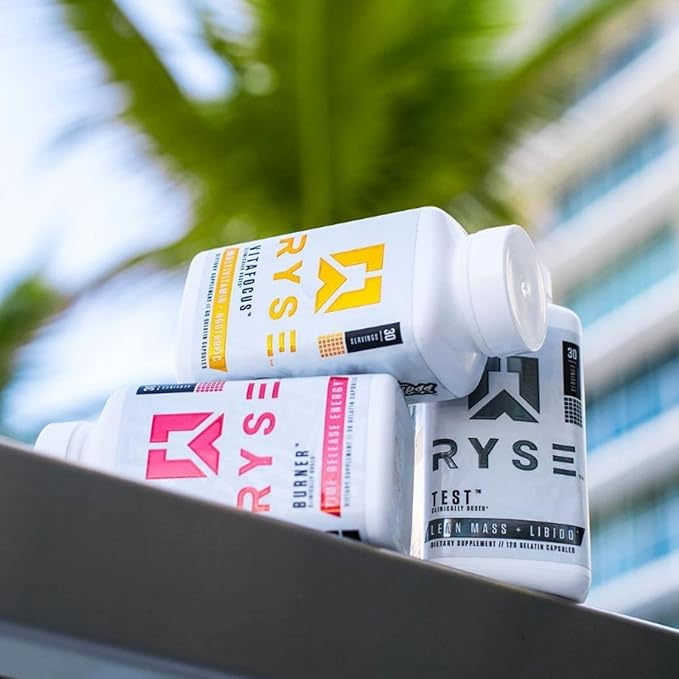 RYSE Core Series VitaFocus | Multivitamin + Nootropic | Total Brain & Body Support | with 13 Essential Vitamins & 8 Essential Minerals | 60 Capsules