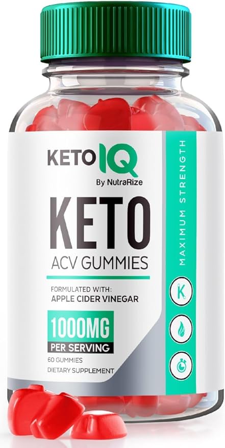 Keto IQ ACV Gummies, Keto IQ Gummies Advanced Weight Loss, Effective SlimmingGummies, Keto IQ + ACV Gummy, Fast Acting KetoIQ Diet Gummies, Gomitas Reviews (60 Gummies)