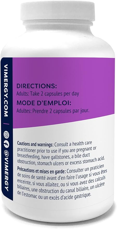 Vimergy Magnesium Glycinate – Stress Support – Chelated to Avoid Tummy Upset*– Promotes Heart Health & Energy*– Kosher, Vegan Gluten-Free – 180 Caps