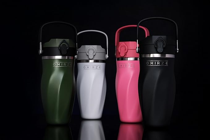 Shaker Bottle –26oz Double Wall Stainless Steel, No Mixing Tools Needed,Ideal for Protein Shakes,Water, Smoothies, Cocktails –Leak-Proof, Copper-Insulated, BPA-Free (Pink)