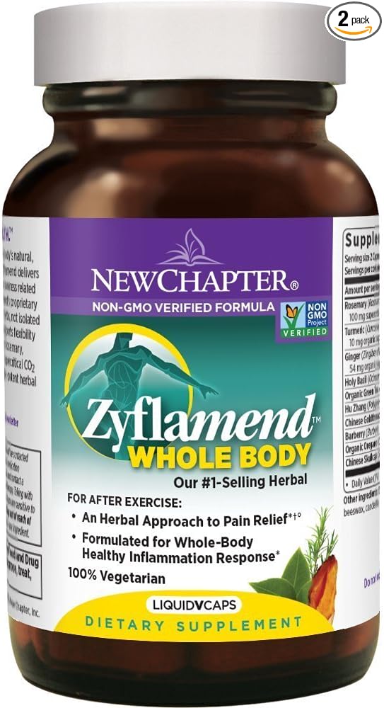 Zyflamend Whole Body, 30 Veg Caps By New Chapter