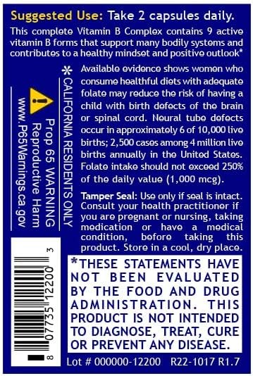 Quantum Nutrition Labs Max Energy Bs - Vitamin B Complex, Methylated B Complex Vitamins with Vitamin B1, B6, B12, Thiamin, Folate and Biotin - 60 Vegetarian Capsules