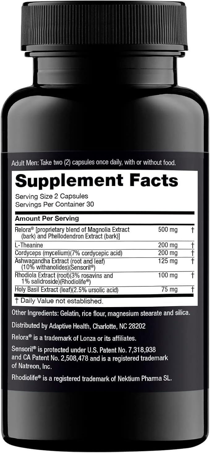 Nugenix Cortisol Control - Cortisol Manager and Adrenal Support Supplement for Men, 60 Capsules