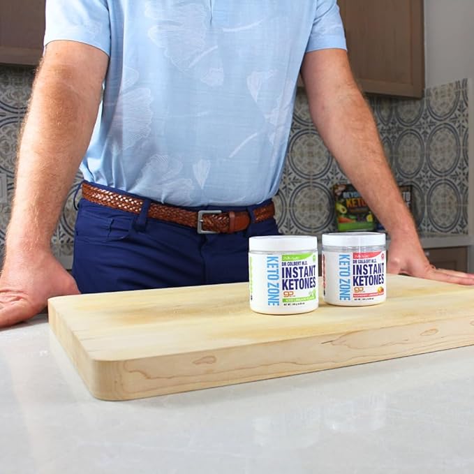 Divine Health Instant Ketones Powder | Limeade | GoBHB Exogenous Ketone Salts | Recommended in Dr. Colbert's Keto Zone Diet | 4.59oz