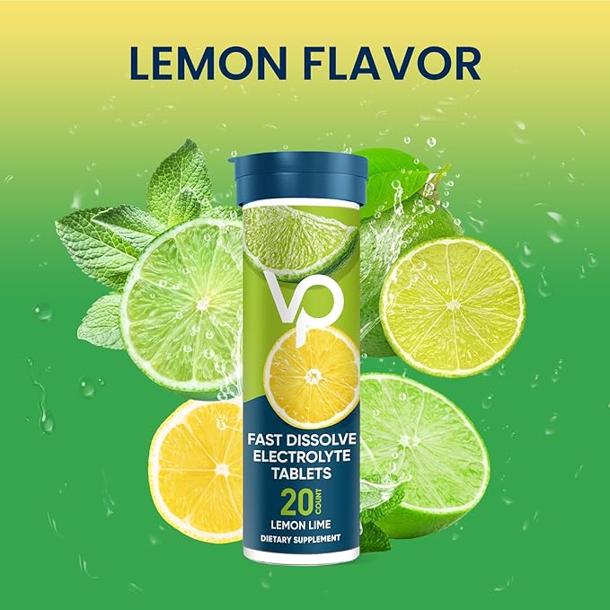 Venture Pal Chewable Electrolyte Tablets, Fast-Dissolve Sugar-Free Stick Salt Tablets - Variety Pack for Rapid Hydration, Outdoor Running, Hiking, Sports | Keto & Vegan Friendly | 80 Count (4 Pack)