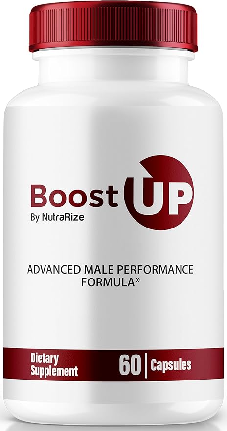 Boost Up Capsules, Official Boost Up for Men, All Natural Boost Up Pills, Daily Nutrition to Support Male Health and Wellness, Premium BoostUp, Boost Ups Review (60 Capsules)