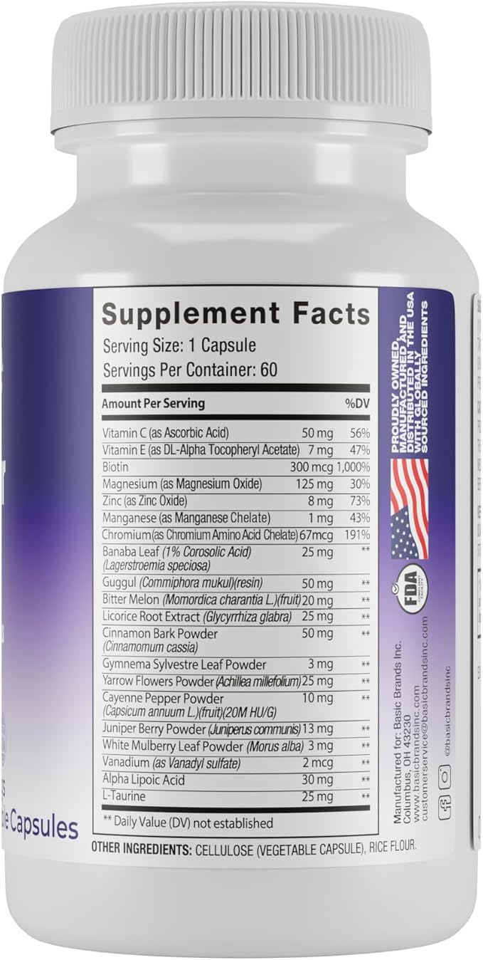 Achieve Anti-Sugar Formula, Multivitamin, 60 Count